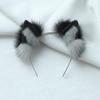 Hairband Idol Doll Headwear Cat Ear Black White Headwear for Cotton Doll  Idol Doll Accessories