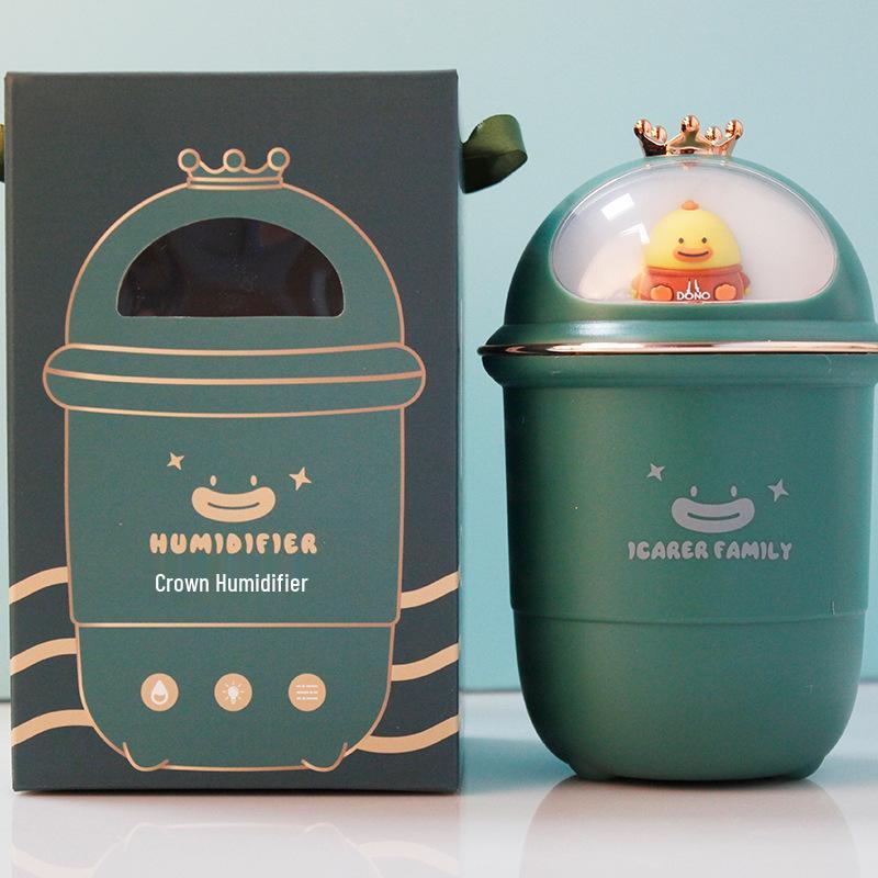 Portable Mini Pet-Themed Humidifier & Aroma Diffuser - Large Mist for Home and Desktop Use