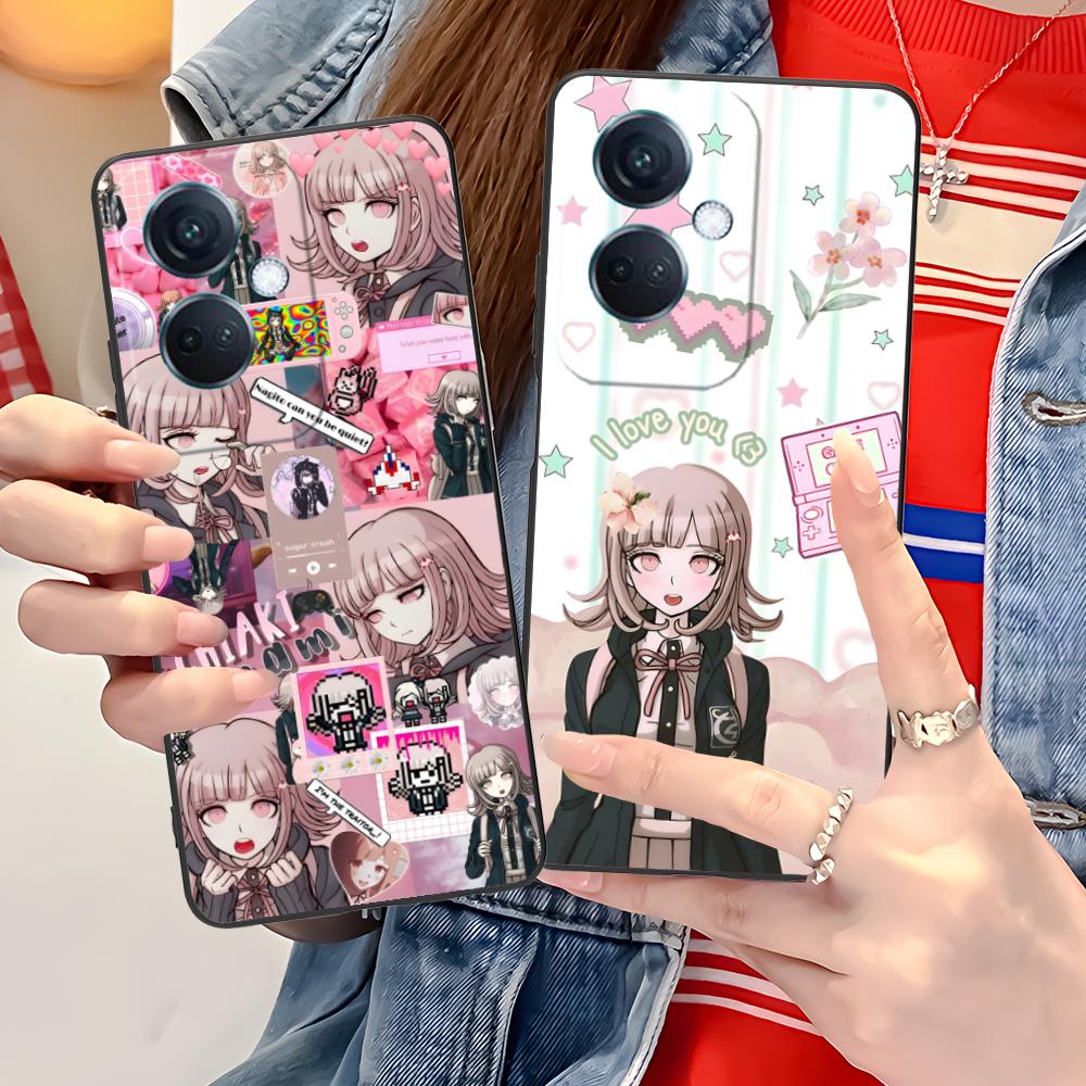 Чехол для телефона Danganronpa Чиаки Нанами для OPPO Reno 14 13 12 11 10 9 8 7 6 5 F T Pro 5G Мягкий ТПУ Ударопрочный Чехол