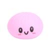 Игрушка-пельмень Мягкий ТПР Веселый Медленно Поднимающийся Пельмень Игрушка для Снятия Стресса Жмакательное Тесто для Декомпрессии с Пароваркой Светло-фиолетовый