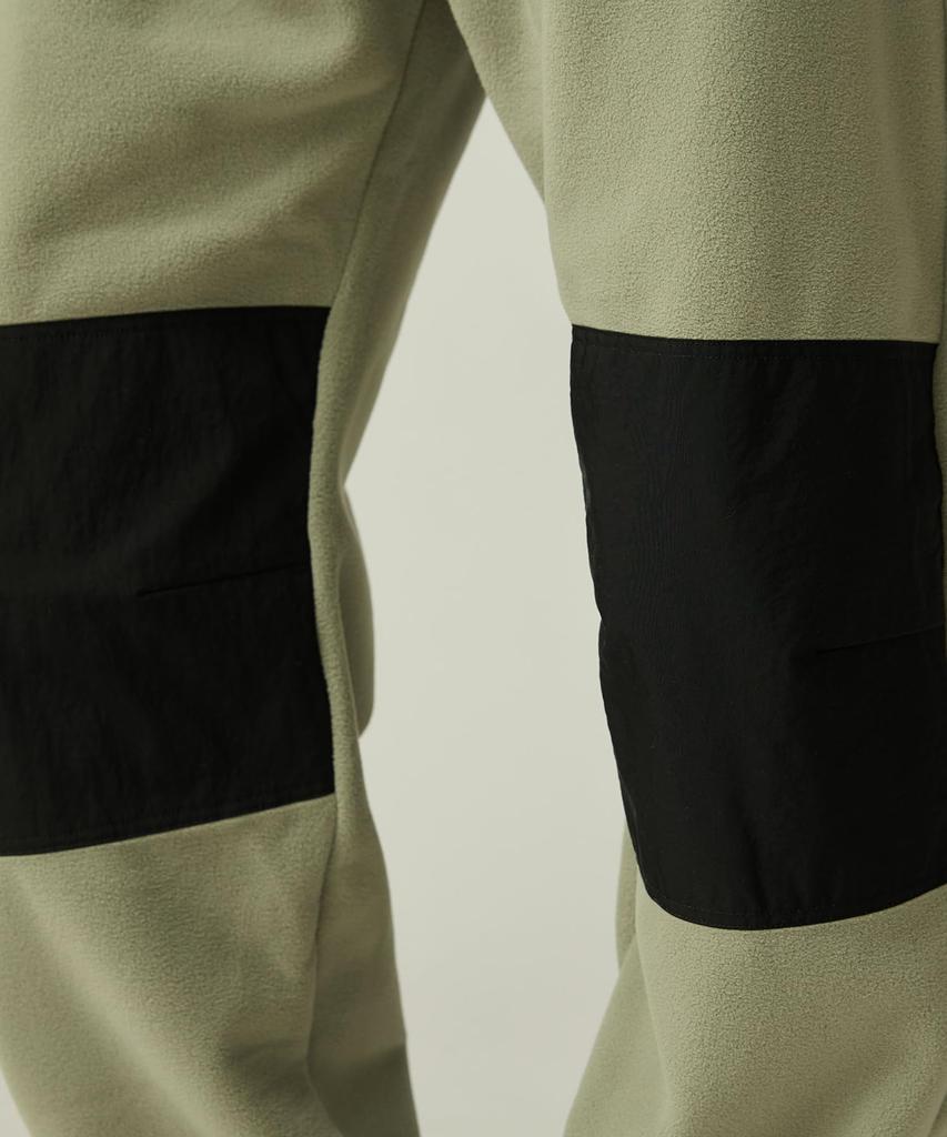 Snow Peak MofM Fleece Pants Long Pants for Men and Size M MM4510-SW03 Women, BLACK,