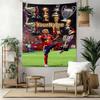 Lamine Yamal Custom Your Name Wall Decor Tapestry Art For Pet Memorial Birthdaywedding Party Backdrop Family Gift