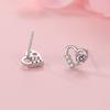 Tancise 925 Sterling Silver Zircon Earrings Drop Earrings For Women Wedding Party Gifts