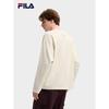 Fila Мужская повседневная футболка с длинным рукавом из чистого хлопка