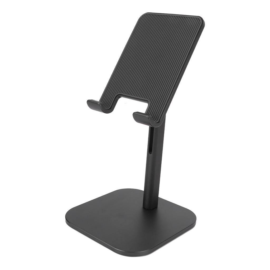 Phone Stand Dark Gray Adjustable Lift Office Learning Aluminum Alloy Mobile Phone Tablet B
