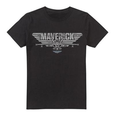 Лучший стрелок: Футболка Maverick Mens Plane Logo