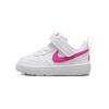 Court Borough Low Recraft TD White Laser Fuchsia Baby Sneakers DV5458-113