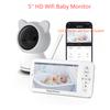 5-дюймовый ЖК-видео, беспроводная мини-камера безопасности, двусторонний домофон, музыкальный плеер ночного видения, радионяня
