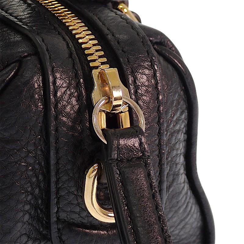 GUCCI  815256 AAEEM 1000 2WAY bag black Calfskin Women
