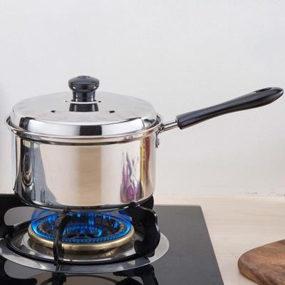 Кастрюля с антипригарным покрытием и крышкой, кипящая кастрюля из нержавеющей стали, молочная лапша, макароны, кастрюля с соусом