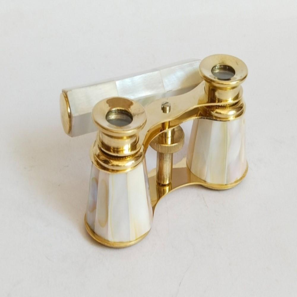 Opera Glasses with Mother of Pearl – Nautical Binocular Spyglasses, 10 Cm