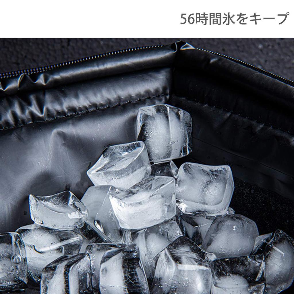 DOD Soft Kurazou 46L Family Size Extra Thick Insulation Shoulder Belt Included Soft Cooler Bag Black (46) CL5-789-BK