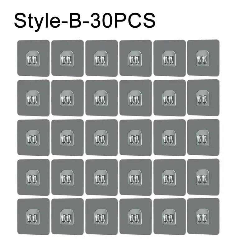 Самоклеящиеся крючки Крючок-зажим для карниза без прокола Подвесной держатель для карниза для душевой занавески Бытовой фиксированный держатель для подвесного крючка