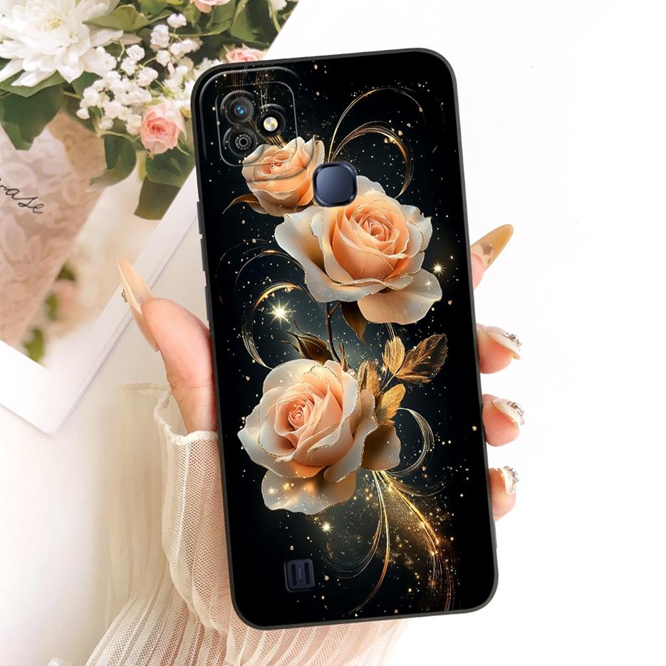 For Infinix Smart HD 2021 Case X612B X612 Cool Owl Dragon Painted Cover Soft Silicone Phone Case For Infinix Smart HD 2021 Shell