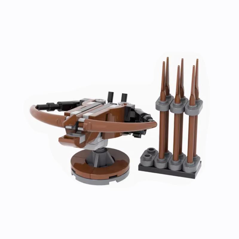 MOC Средневековые военные строительные блоки солдаты фигурки аксессуары костер палатка транспорт повозка боевой конь оружие кирпичи игрушка