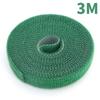 20/2M Nylon Plant Ties Plant Bandage Hook Tie Loop Adjustable Plant Support Reusable Fastener Tape for Home Garden Accessories