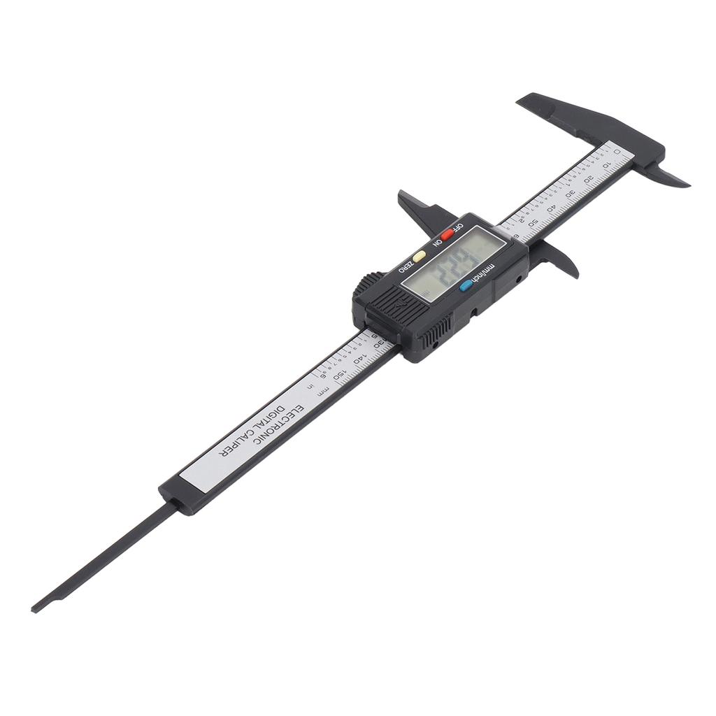 Vernier Caliper LCD Digital Display 0150mm Dual Scale ABS Tool for Measurement Testing