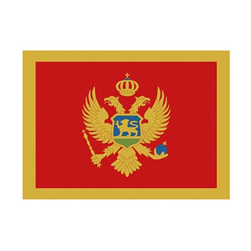 Принт одежды Флаг Черногории