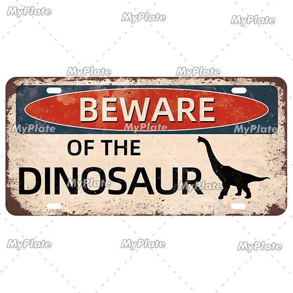 [MyPlate] Ретро Остерегайтесь животных, номерной знак, предупреждающий жестяной знак, металлический знак, табличка, украшение для дома, магазин, бар, паб, плакат, металлическая стена