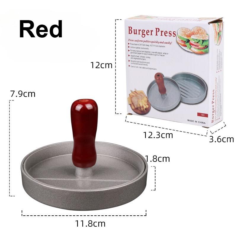 Пресс для гамбургеров, пресс для мяса, лоток, круглая форма для мясных котлет, кухонный пресс для бургеров