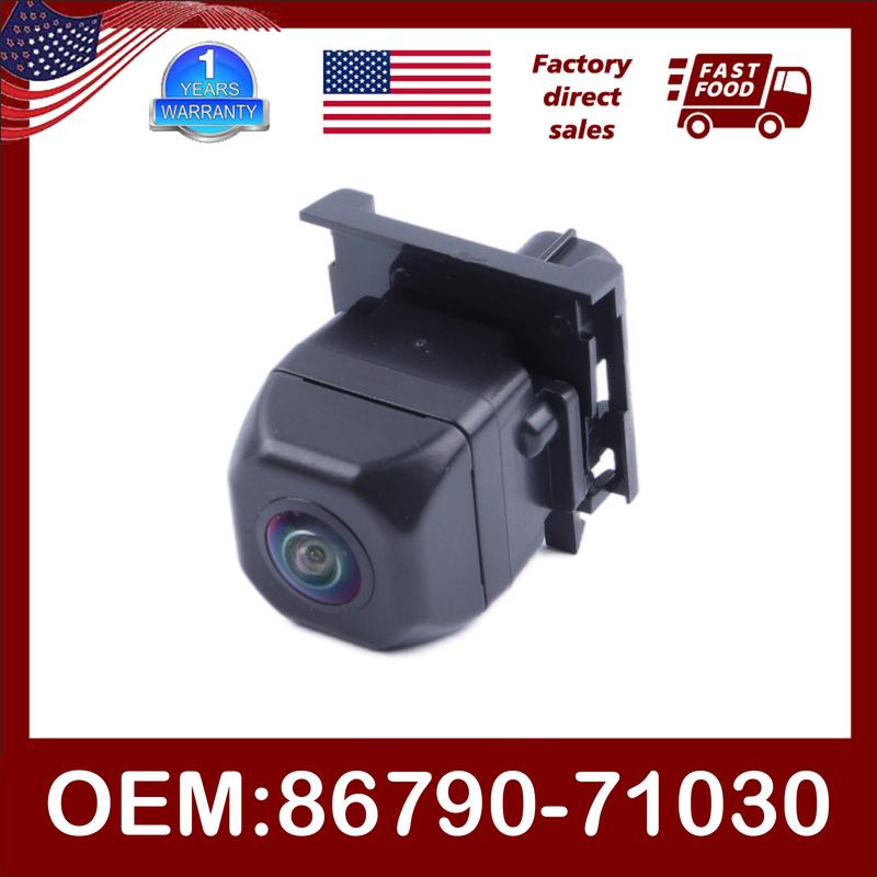 Rear View Reverse Parking Assist Backup Camera 86790-71030 8679071030 Compatible with Toyota Hilux 2011-2015