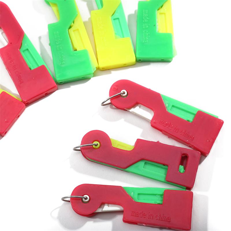 Творческий 10шт швейная машина ручная швейная вышивка игла нитевдеватель автоматический инструмент для проволочной петли