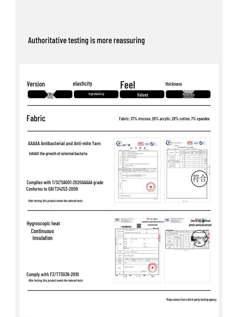MIIOW Комплект двустороннего бархатного термобелья серии Xiao Zhan