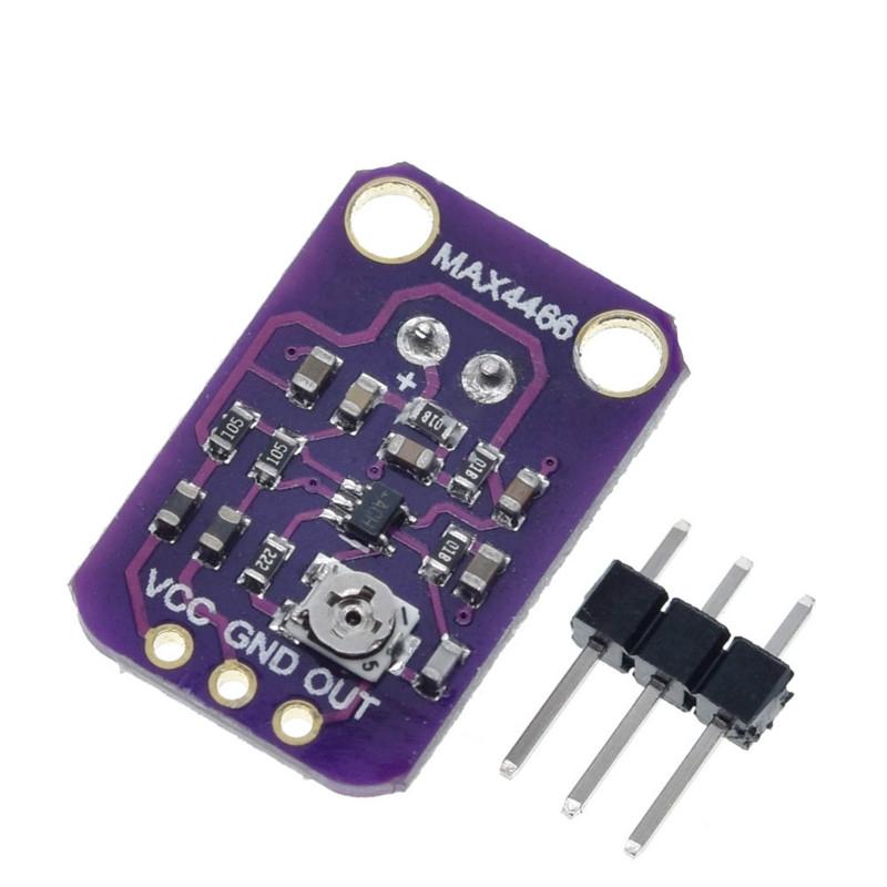 GY-4466 электретный микрофонный усилитель MAX4466 регулируемый модуль усилителя постоянного тока 2,4-5 В для Arduino