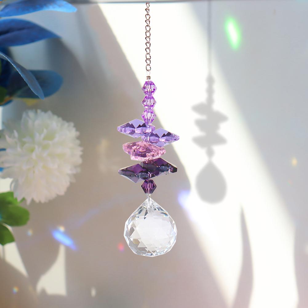 Crystal Windchimes Memorial Windchimes Yard Decorations Indoor Outdoor Wind Chimes Windchimes Hanging Pendant for Festival Decor