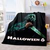 Halloween Horror Movie Poster Blanket Perfect All Seasons Soft Comfortable Sofa Office Nap Travel Festive Gift