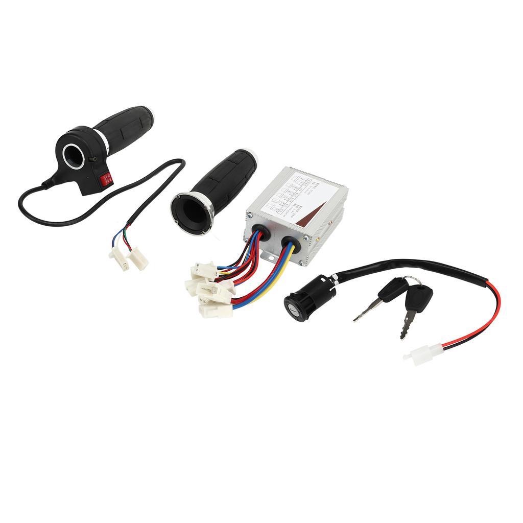 Комплект для переоборудования электровелосипеда 36 В 500 Вт Электрический велосипед Коллекторный контроллер Универсальная ручка газа