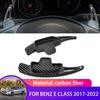 Carbon Fiber Car Steering Wheel Shift Paddle Shifters Extended For Mercedes Benz E Class W213 2017 2018    2022
