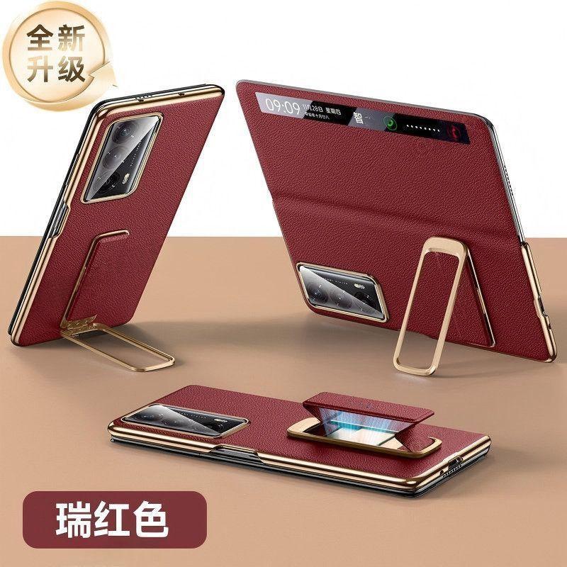 Magnetic Flip Cover Honor Magic V2 / Ultra Foldable Phone Case With Full Protection Wrist Strap