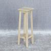 1/12 Scale Miniature Wooden High Stool Model Ornament - DIY Miniature Photography Props- Seasonal Decor - Perfect Gift