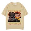 Circumcision Survivor Funny Cat Meme T Shirts Unisex Unisex Vintage Tshirt Loose Casual Cotton Short Sleeve Oversized Tshirts