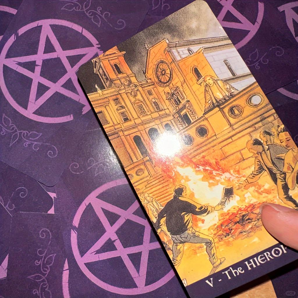 Языческие карты для чтения карт: Колода мистических гаданий для вечеринок — английское издание, возраст 14+ | Классическая настольная игра Oracle