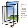 Yousheng Magnetic Gnat Proof Window Screen Breathable Adhesive Mounting No Drilling Home Office Bedroom Fly Protection Mesh Window Frame Curtain