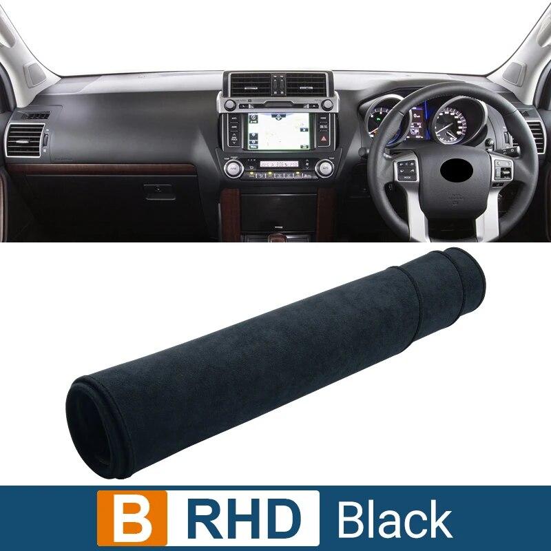 Для Toyota Land Cruiser Prado 150 FJ150 2010-2017 2018 чехол для приборной панели автомобиля, коврик для приборной панели, солнцезащитный козырек, нескользящая накладка, аксессуары