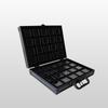 Medium Size Aluminum Alloy Gemstones Organizers With Soft Sponge Cushion Designs for Home or Exhibition Display Use