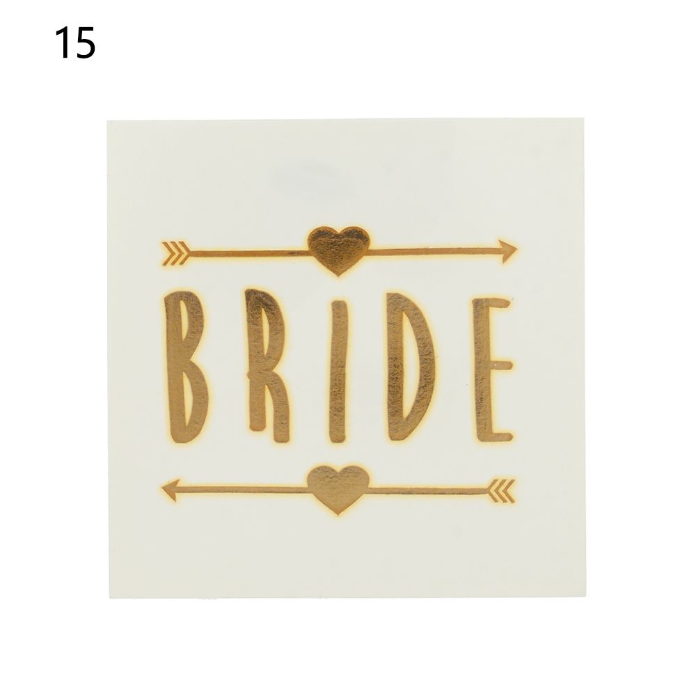 Наклейка для мальчишника, татуировка для невесты, украшение для вечеринки, свадебная команда, временная татуировка