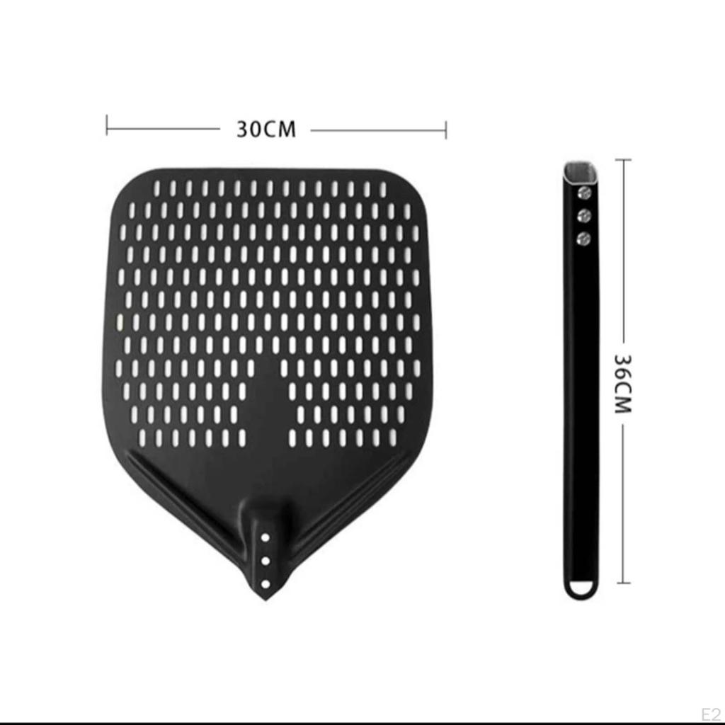Metal Pizza Peel Turner Spade Paddle for Bread Pastry Oven Kitchen