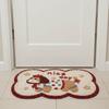 Quick Dry Bathroom Mat Weaving Texture Floor Mat Creative Absorbent Mat  Laundry Room
