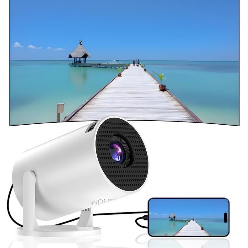 HY260 Portable 1080p Projector: Outdoor & Mobile Home Theater with Wireless Screen Mirroring