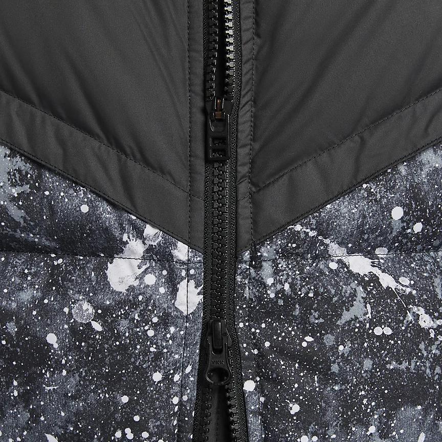 Nike Storm-FIT Windrunner модная удобная ветрозащитная водоотталкивающая куртка с капюшоном пуховик мужские куртки черные HQ4184-010
