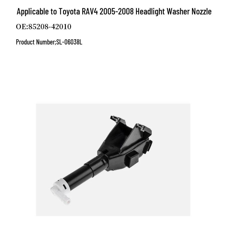 Форсунка омывателя фар для Toyota RAV4 2005-2008 (Номер детали 85208-42010/85207-42010)