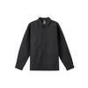 Swoosh Solid Color Breathable Long Sleeve Shirt Men Shirts Black FB7743-060