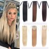 Long Straight Clip In Tail False Hair Ponytail Hairpiece With for Women