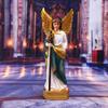Ангел Декор стола Смола Архангел Святой Рафаил Статуя Фестиваль Поставка Рождественская Фигурка Домашнее Украшение Подарки Церкви