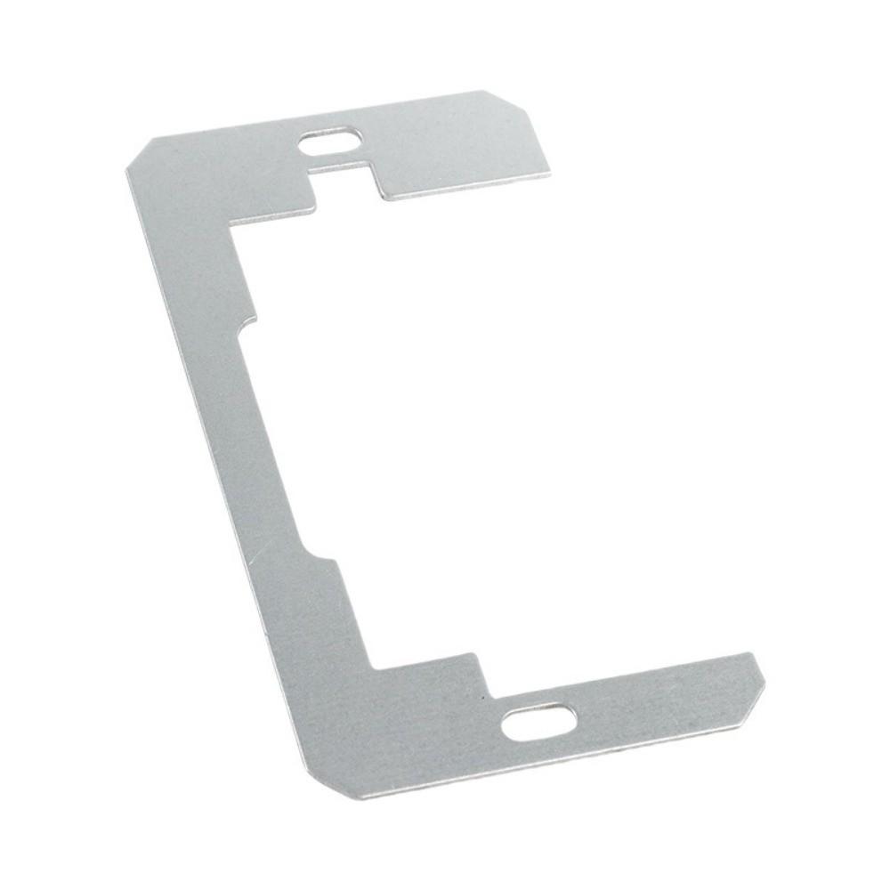 C Shaped Switch Plate Shim Silver Flush Mount Plate New Wall Plate Spacer  for Switch Installation
