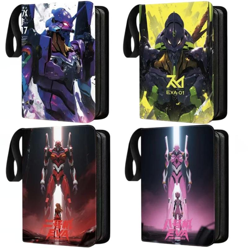 400pcs/900pcs EVA Card Neon Genesis Evangelion Card Album Book Folder Anime Collections Zipper Cards Binder Holder Toy Gift